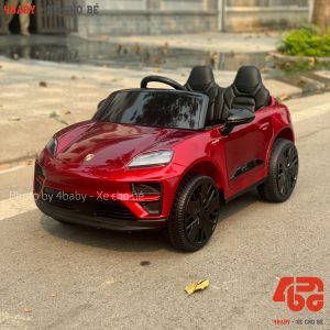 Ô TÔ ĐIỆN TRẺ EM BẢN QUYỀN 4BABYVN PORSCHE PM666. GHẾ DA BÁNH CAO SU. PHÙ HỢP VỚI 1 BÉ DƯỚI 6 TUỔI
